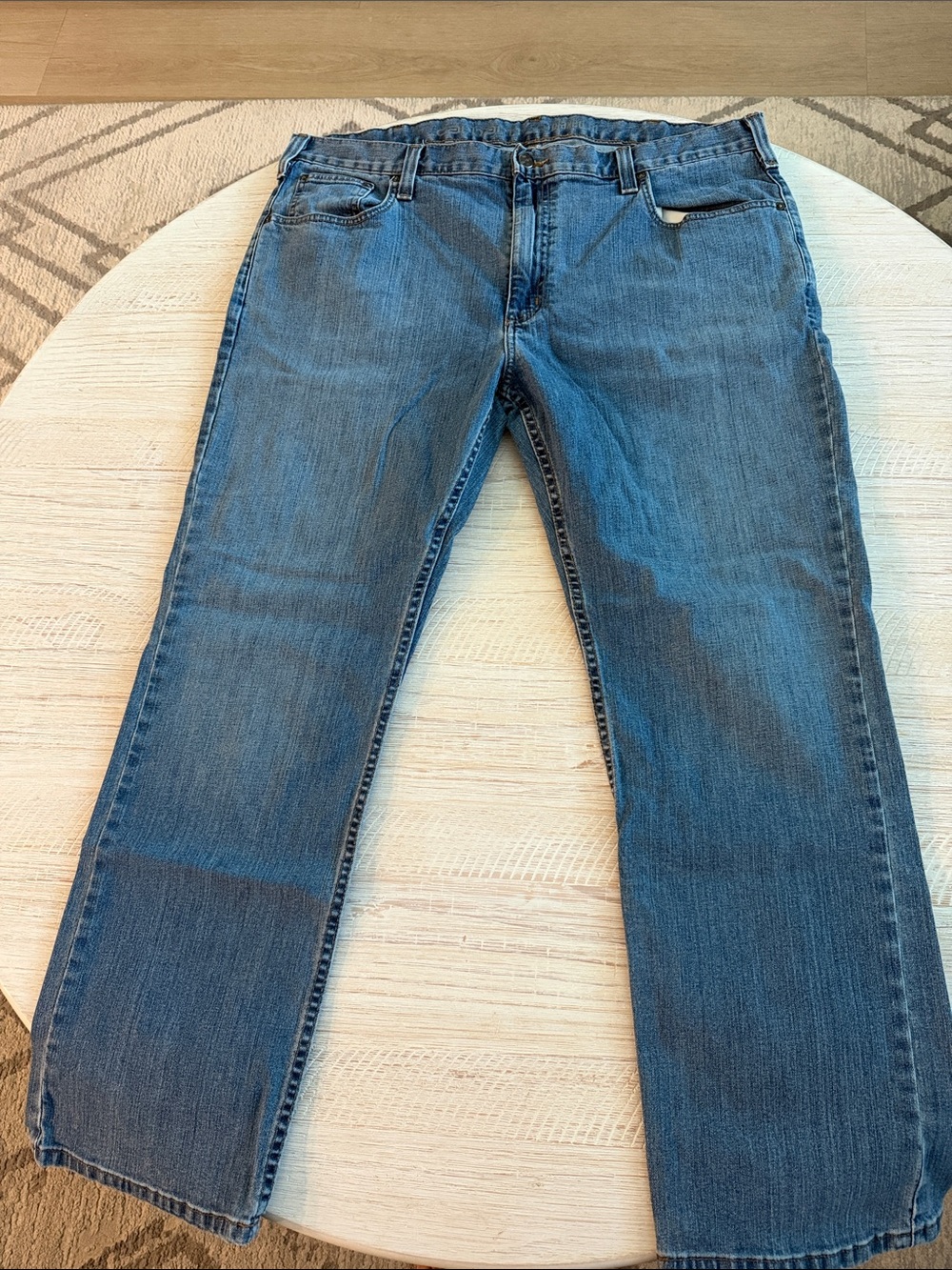 Carhartt Men's Blue Denim Jeans